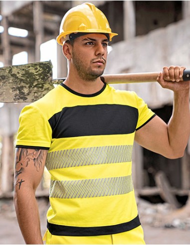 K-EOST-EOS Hi-Vis Workwear T-Shirt With Printing Area